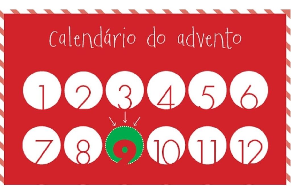 O dia 9 do calendário do Advento