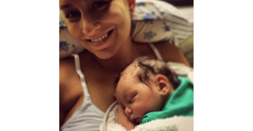 Mariana Cicatelli, gerente de desenvolvimento de produto da L’Oréal Brasil, e sua filha Elisa