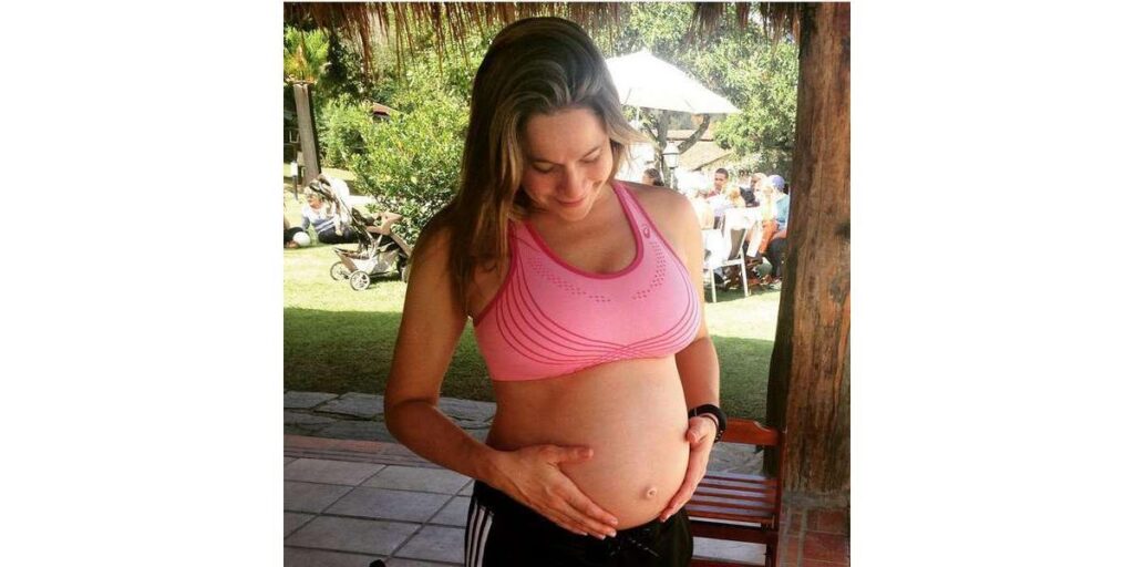 Fernanda Gentil, grávida
