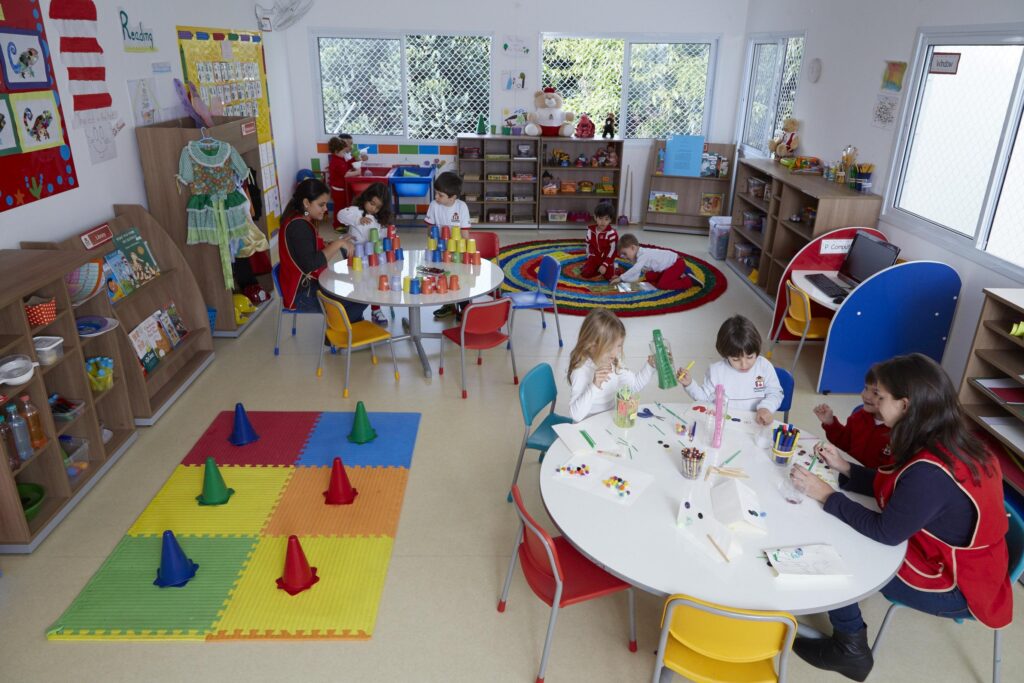 O ambiente em que as crianças vão passar o dia é fundamental para o aprendizado!