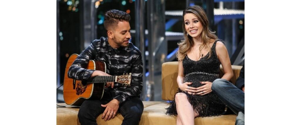 Angélica com a família