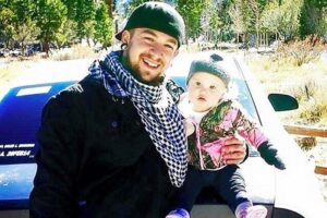 Pai solteiro com a filha