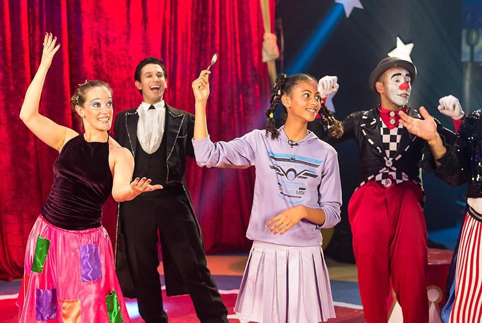 Dia de circo para as crianças!