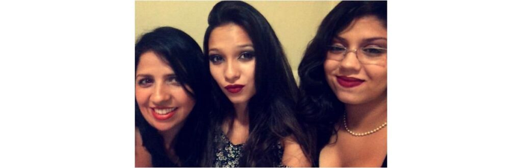 Fabiana é mãe de Rafaela,16, e Ianka, 19, que têm pais diferentes