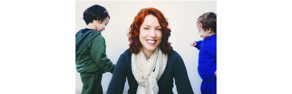 Teté Ribeiro com as filhas Cecília e Rita