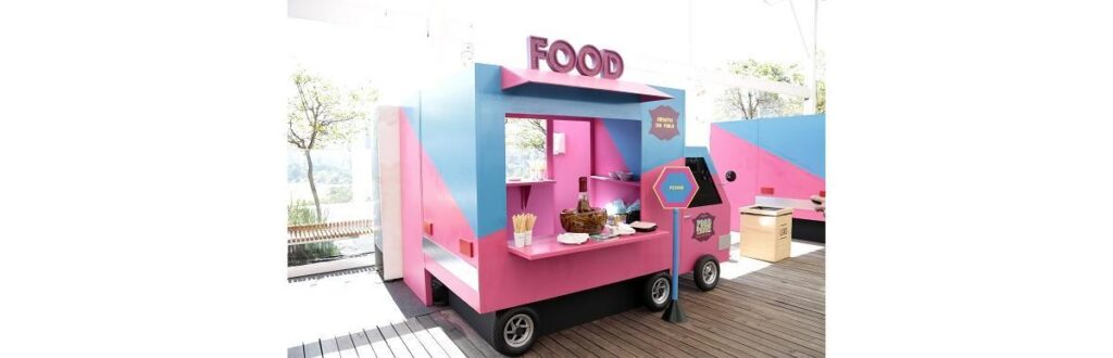 O trucks são reduzidos na altura ideal para que as crianças se sintam independentes