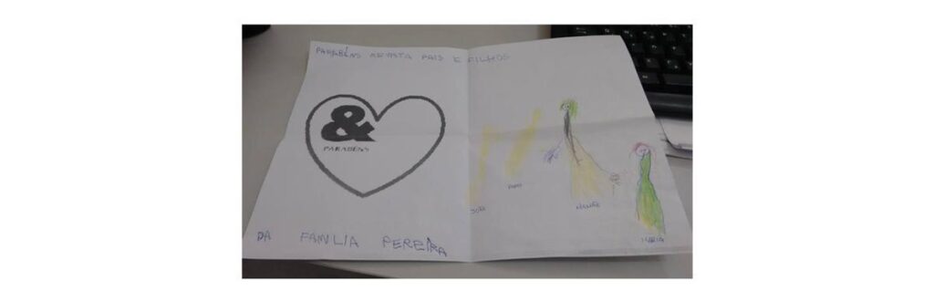 Miguel, 3 anos, filho de Daniela