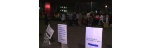 Manifestantes protestaram contra restrição da entrada de menores em exposição no Masp