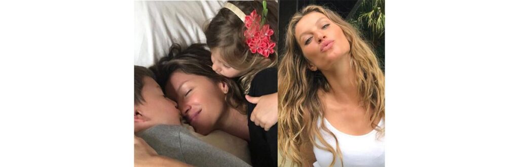 Após a amamentação, a modelo percebeu que os seios estavam desiguais