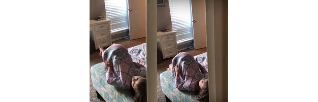 Adelaide, de 4 anos, é deficiente auditiva