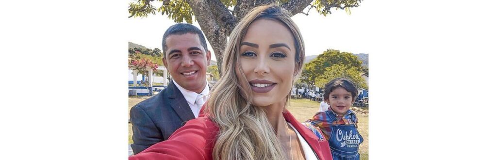 Letícia Santiago, Miguel Corrêa e sua família