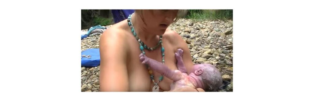 Foi o quarto parto de Simone Thurber, que também é doula