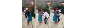 Irmão tem a melhor reação depois de irmã se machucar jogando basquete