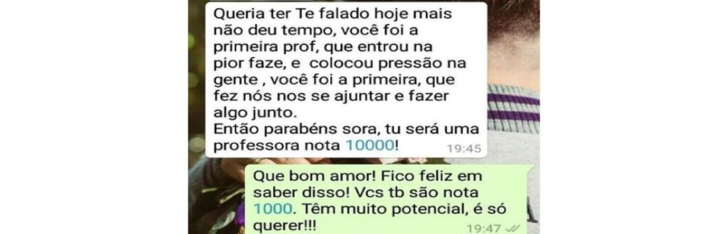 Professora de química usar esforço e carinho para unir alunos indisciplinados