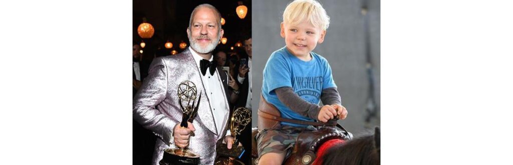 Ryan Murphy no Emmy Awards e o filho Ford