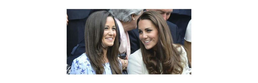 Pippa é irmã mais nova da duquesa de Cambridge Kate Middleton