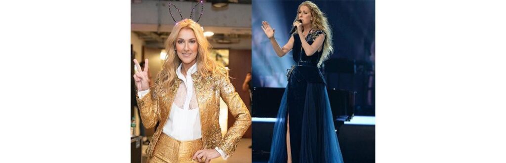 A cantora Céline Dion comemora o aniversário dos gêmeos