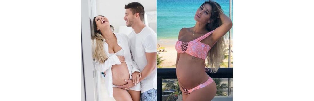 Mayra Cardi está grávida de 42 semanas.