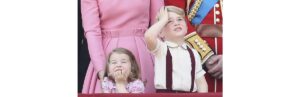 Princesa Charlotte, de 3 anos, e Príncipe George, de 5 anos