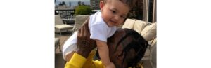Stormi e seu pai, Travis Scott