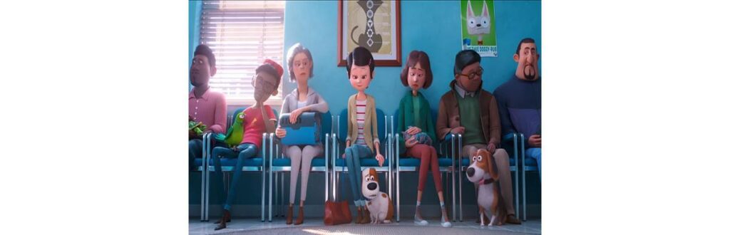 Por que será que Katie está levando Max no veterinário?