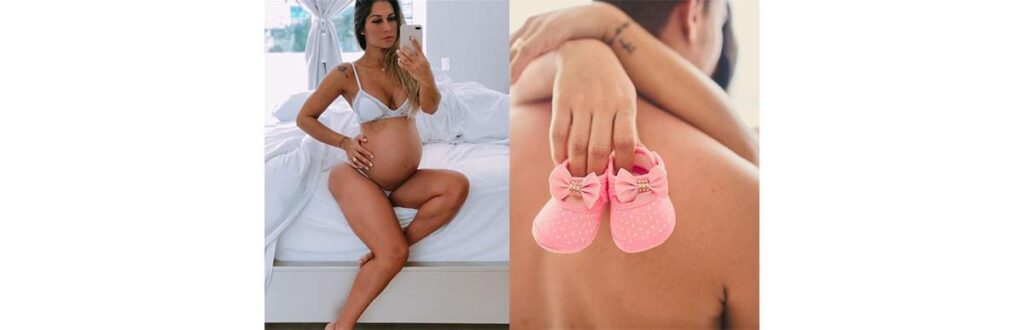 Mayra é mãe de Sophia