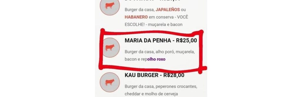 A escolha gerou críticas dos internautas