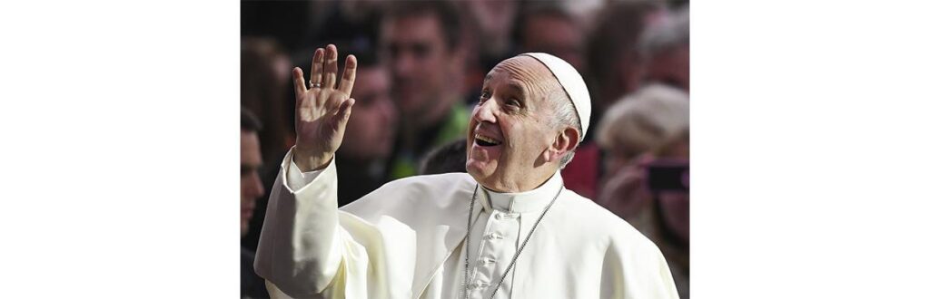 Segundo o Papa, amamentar é uma linguagem do amor