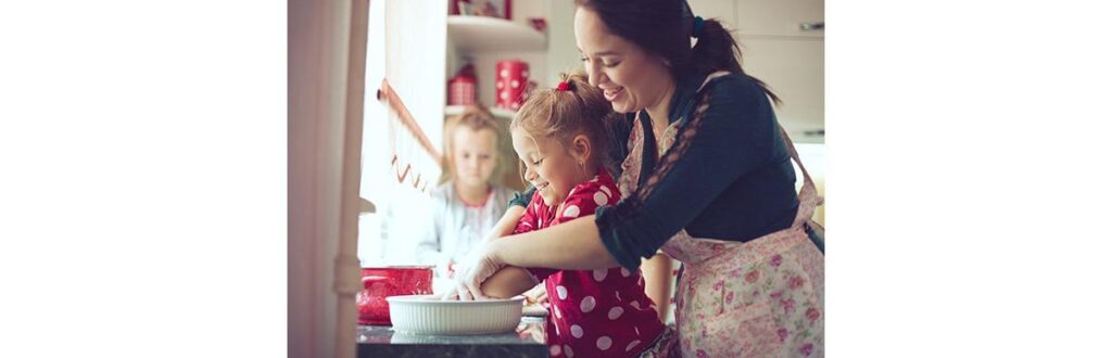 Fica mais divertido quanto feito em família