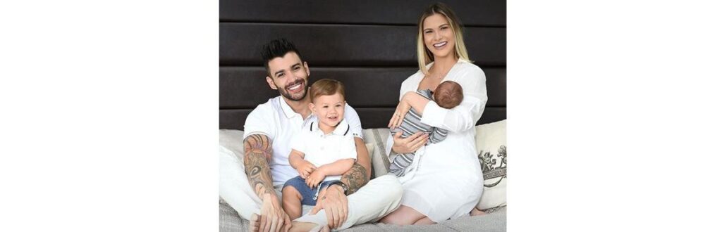 Gusttavo e Andressa são pais de Gabriel e Samuel
