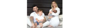 Gusttavo e Andressa são pais de Gabriel e Samuel