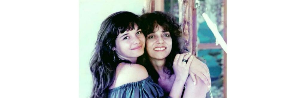 Glória Perez e a filha Daniella Perez