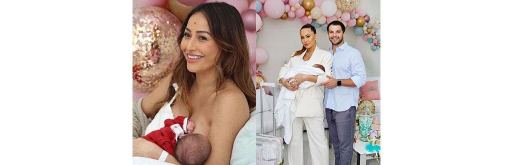 Sabrina Sato com a filha Zoe