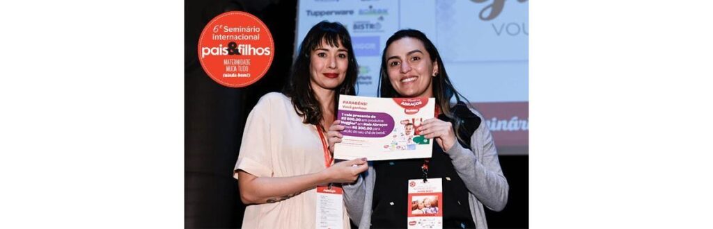 Nossa plateia amou os prêmios sorteados!