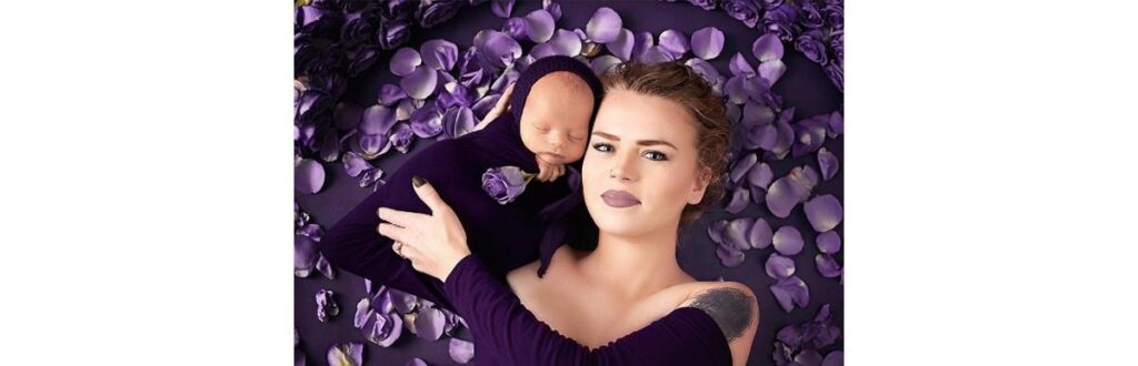 Mackenzie conseguiu dar à luz apesar de ter fibrose cística