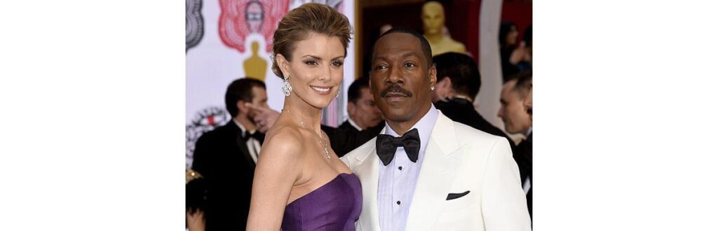 Eddie Murphy com a esposa Paige Butcher