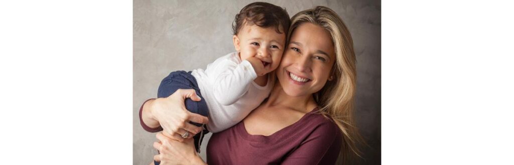 Fernanda Gentil e o filho Lucas, de 11 anos (foto: reprodução/Instagram)