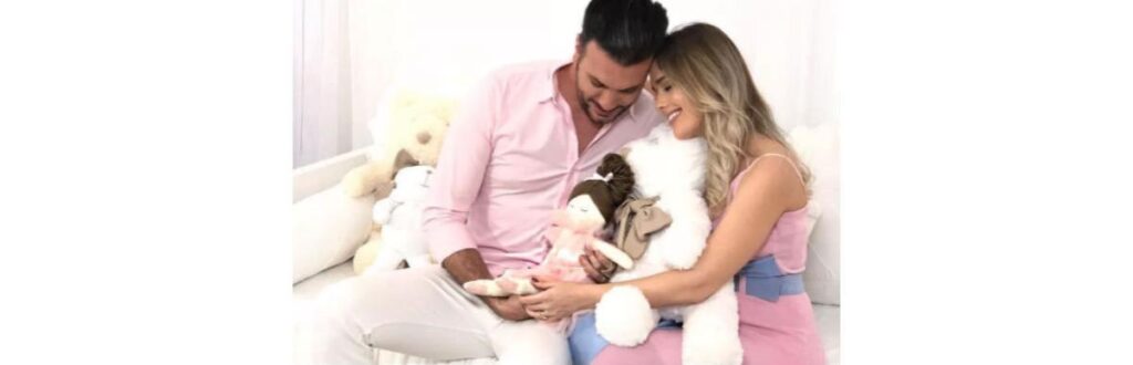 Thaeme grávida de Liz