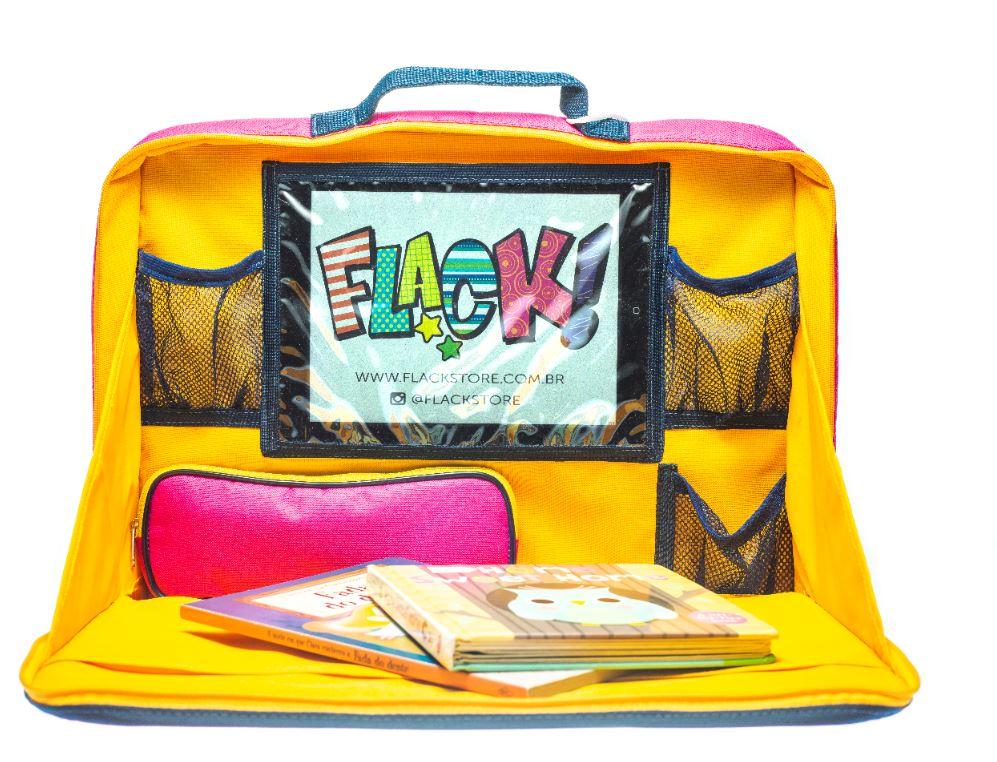 Ana Cristina e Flavia são amigas há anos e sócias da Flack Store, marca de maletas de atividades para carro