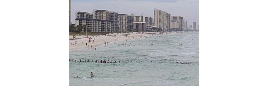 Os índices de crianças perdidas na praia durante o verão têm aumentado muito