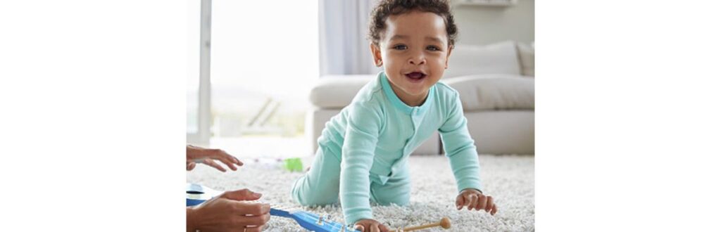 A gente te ajuda a desenvolver as habilidades motoras do seu bebê