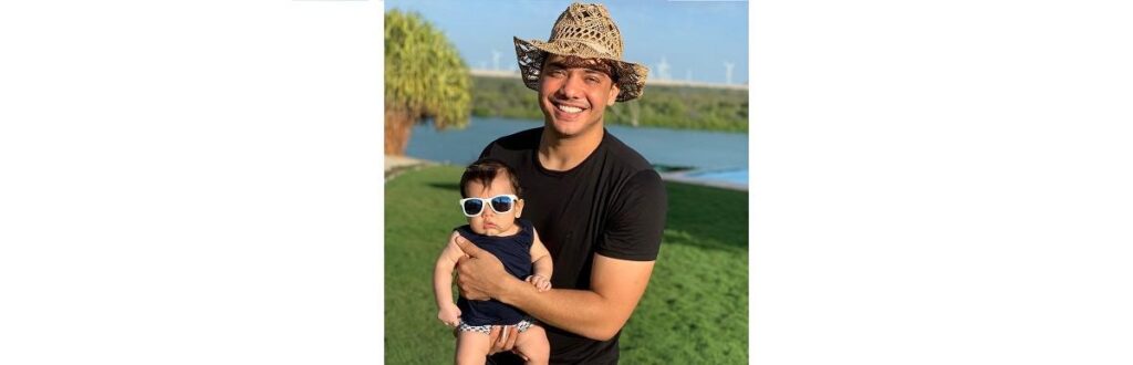 Safadão e o filho caçula Dom