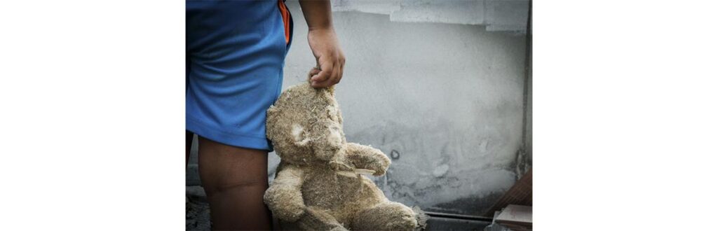 O lugar estava cheio de símbolos religiosos usados nos “rituais”