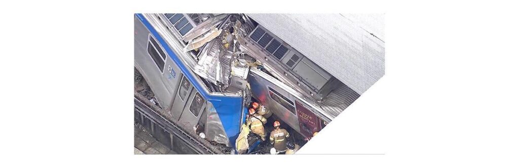 O acidente aconteceu no estação São Cristóvão