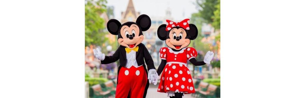 Será que o Mickey e Minnie vão vir para o Brasil?