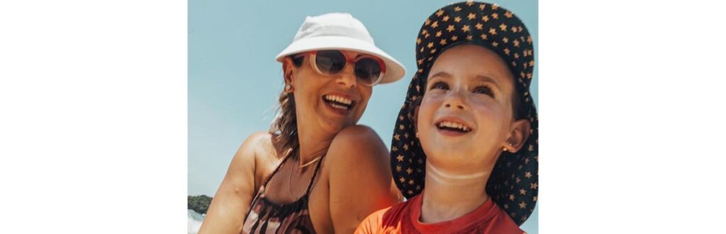 Rafa Donini com a filha Donatella