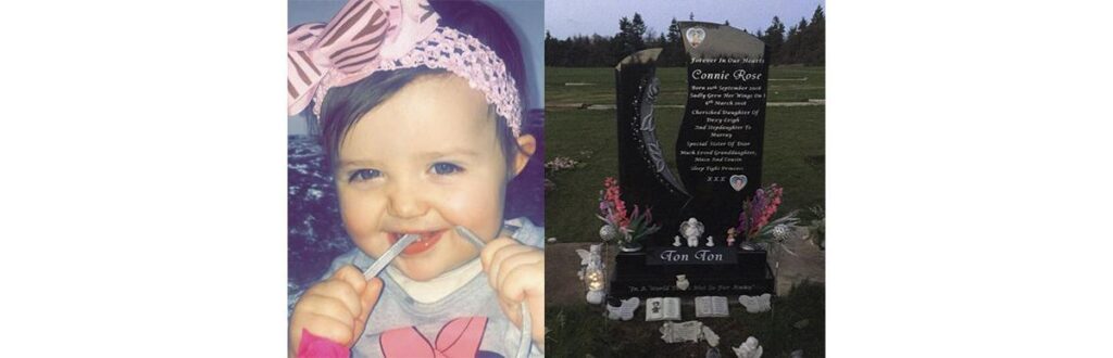 A menina foi sufocada por um urso de pelúcia