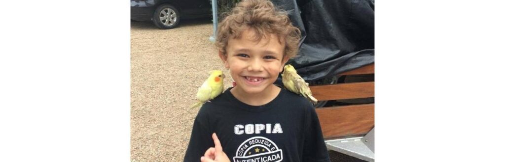 Maria se diz orgulhosa do filho