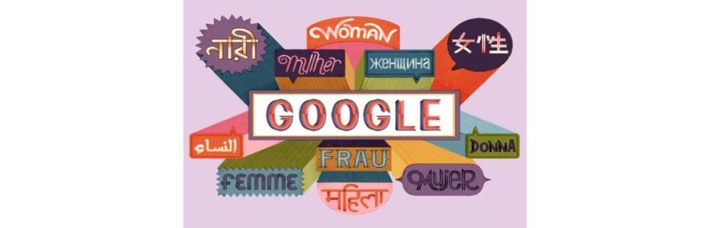 Com ilustrações, o Google escolheu frases insipiradoras de 13 mulheres