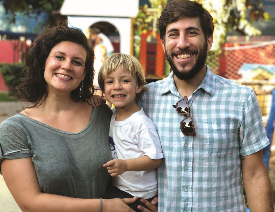 Marina Faveri e Eduardo são pais de Orlando, de 3 anos